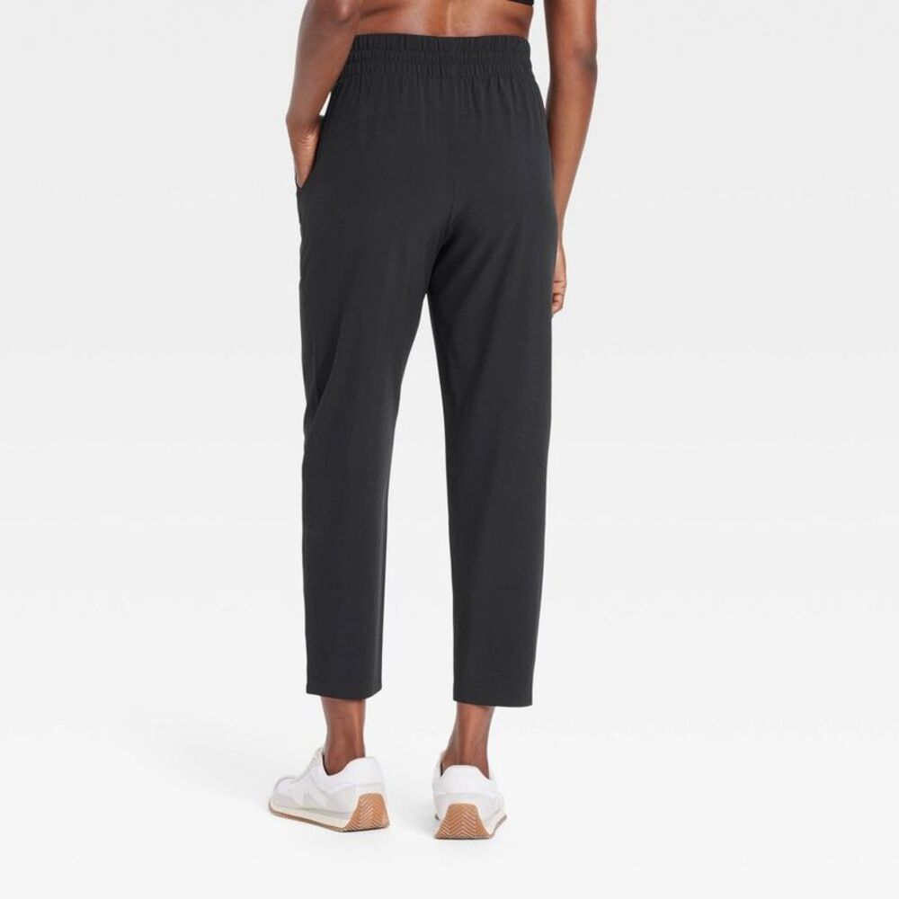 All In Motion - Women's Active Light High-Rise Taper Pants - All I Black - Picture 2 of 4